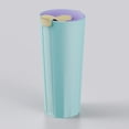 thumbnail image 1 of Hakumori 24oz Boba Tumbler with Hidden Straw, Elegant Reusable Cup for Bubble Tea, Iced Coffee, Smoothies, and More, Turquoise Blue, 1 of 11