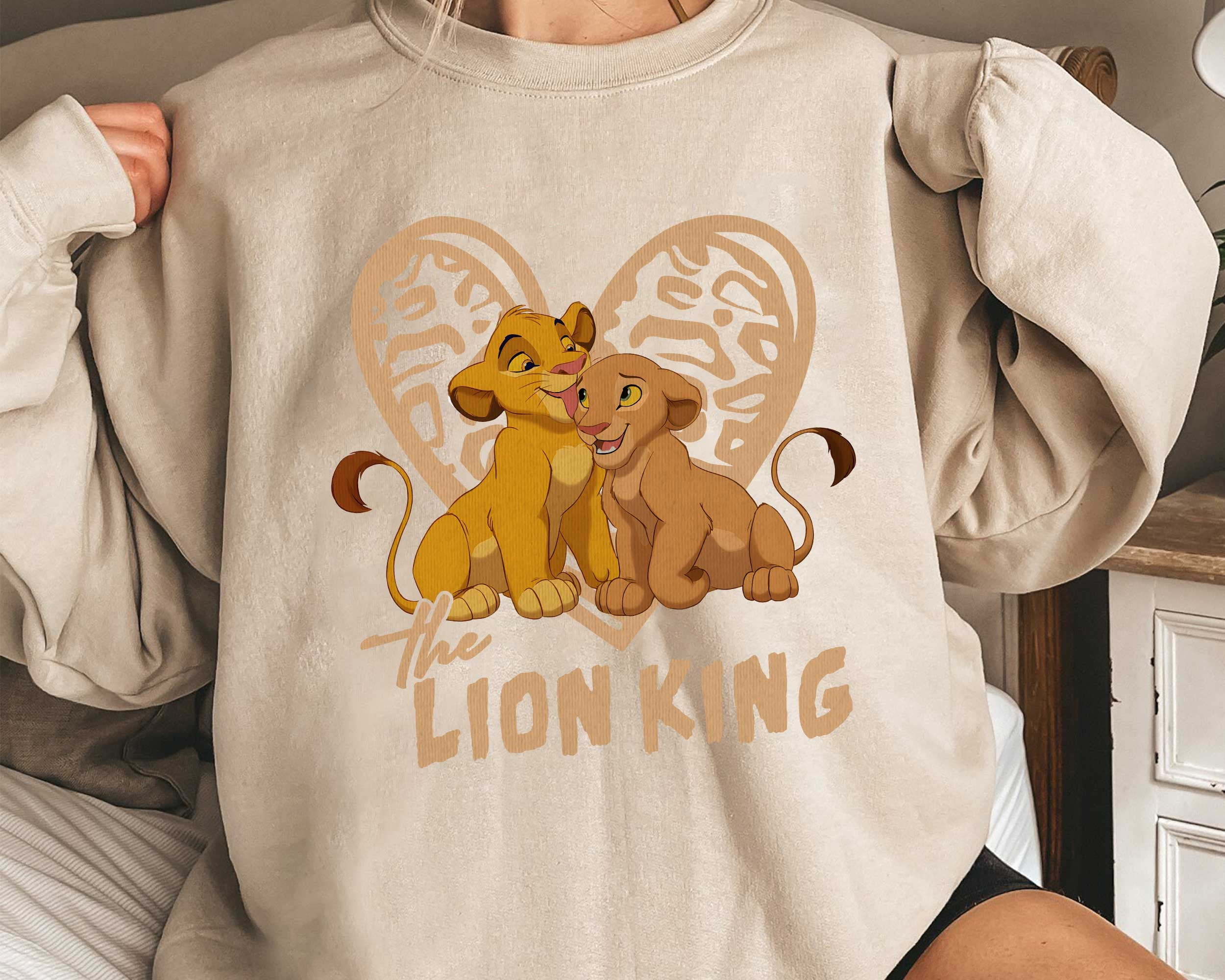 Hakuna Matata Retro Shirt, Simba And Young Nala From Disney'S Lion King