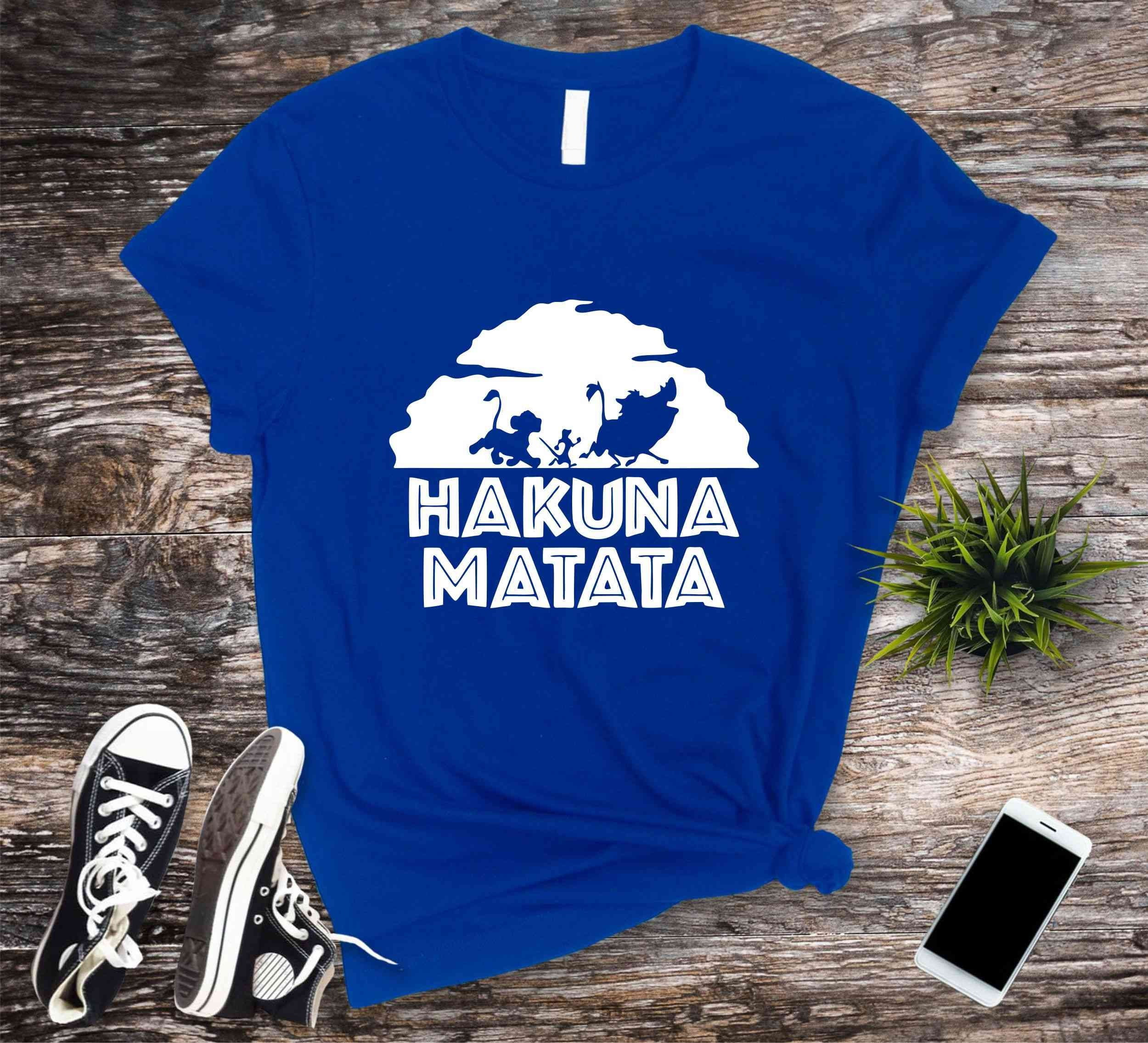 Hakuna Matata Shirt, Disney Shirts, Lion King Tshirt, Hakuna
