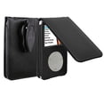 thumbnail image 1 of Hal Hal V-Top Leather Case For Apple Ipod Video Classic 80G 120G 160G 60G Classic Protective With Movable Belt Clip Black Portable_Electronic_Device_Cover, 1 of 3