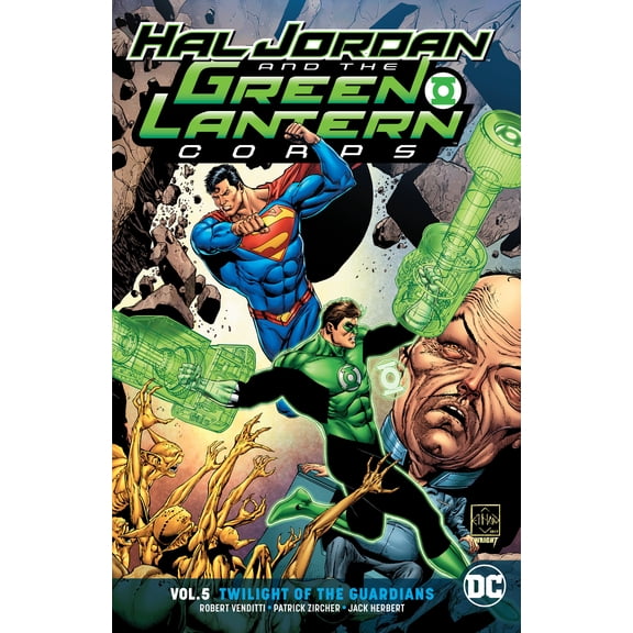 Hal Jordan and the Green Lantern Corps Vol. 5: Twilight of the Guardians (Paperback)