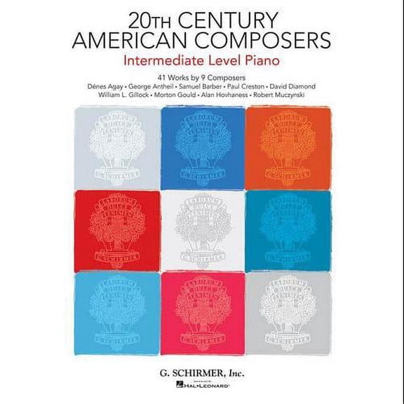 Hal Leonard 20th Century American Composers Intermediate Level Piano