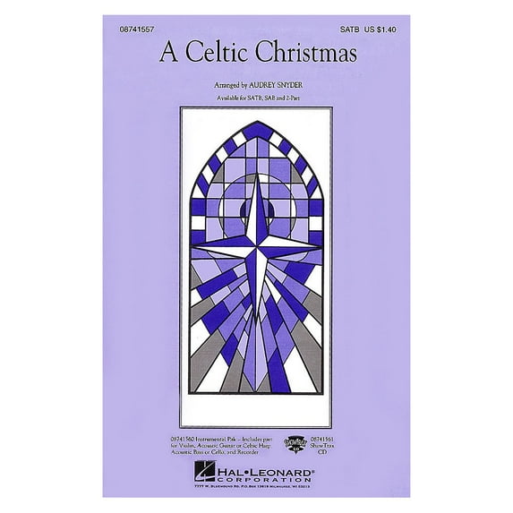 Hal Leonard A Celtic Christmas ShowTrax CD Arranged by Audrey Snyder