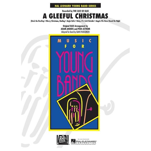 Hal Leonard A Gleeful Christmas - Young Concert Band Series Level 3