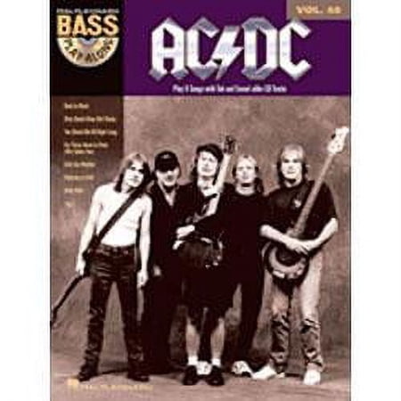 Hal Leonard AC/DC-Bass Play-Along Volume #40 (Book and CD)