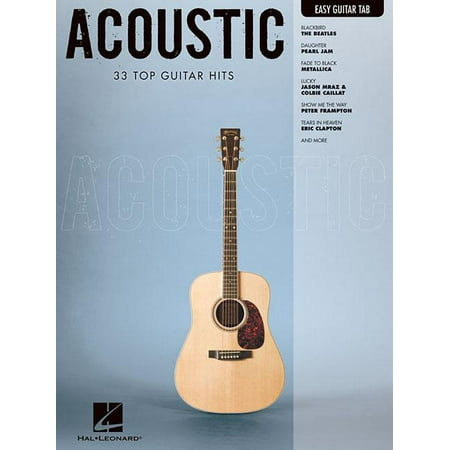 Hal Leonard Acoustic (Easy Guitar with Notes & Tab) Easy Gu