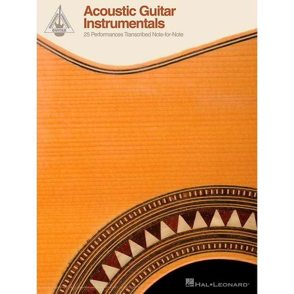 Hal Leonard Acoustic Guitar Instrumentals - 25 Performances