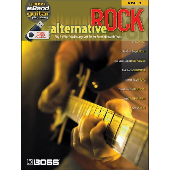Alternative Rock: Boss Eband Guitar Play-Along Volume 2 (Paperback)