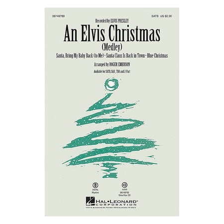 An Elvis Christmas ShowTrax CD by Elvis Presley Arranged by Roger Emerson