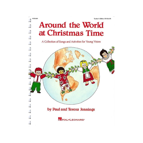 Hal Leonard Around the World at Christmas Time (Musical) Singer 10 Pak Composed by Teresa Jennings