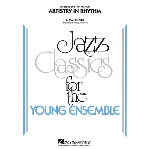 Hal Leonard Artistry in Rhythm Jazz Band Level 3 Arranged by Paul Murtha