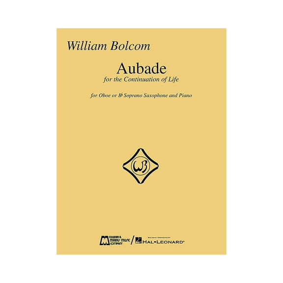 Hal Leonard Aubade (For Oboe or B-flat Soprano Saxophone with Piano) Woodwind Solo Series