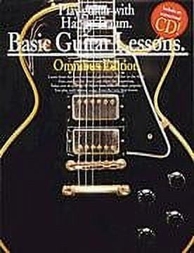 Music Sales Basic Guitar Lessons Books 1,2,3 and 4 (Book/CD)