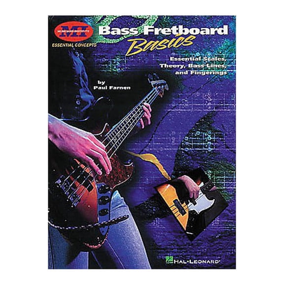 Hal Leonard Bass Fretboard Basics Book