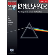 Hal Leonard Bass Play-Along Pink Floyd - Dark Side of the Moon Bass Play-Along Volume 23 Book/Online Audio, Book 23, Paperback
