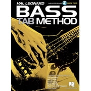 Hal Leonard Bass Tab Method - Book 2 Electric Bass Guitar Songbook with Tab for Intermediate Players Learn Fretboard Not, Paperback