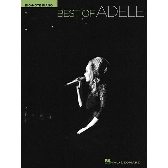 Pre-Owned Hal Leonard Big-Note Piano: Best of Adele (Paperback)