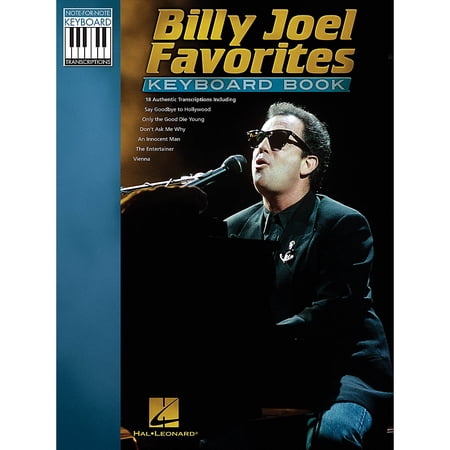 Hal Leonard Billy Joel Favorites Keyboard Book-Note-for-Note Keyboard Transcriptions