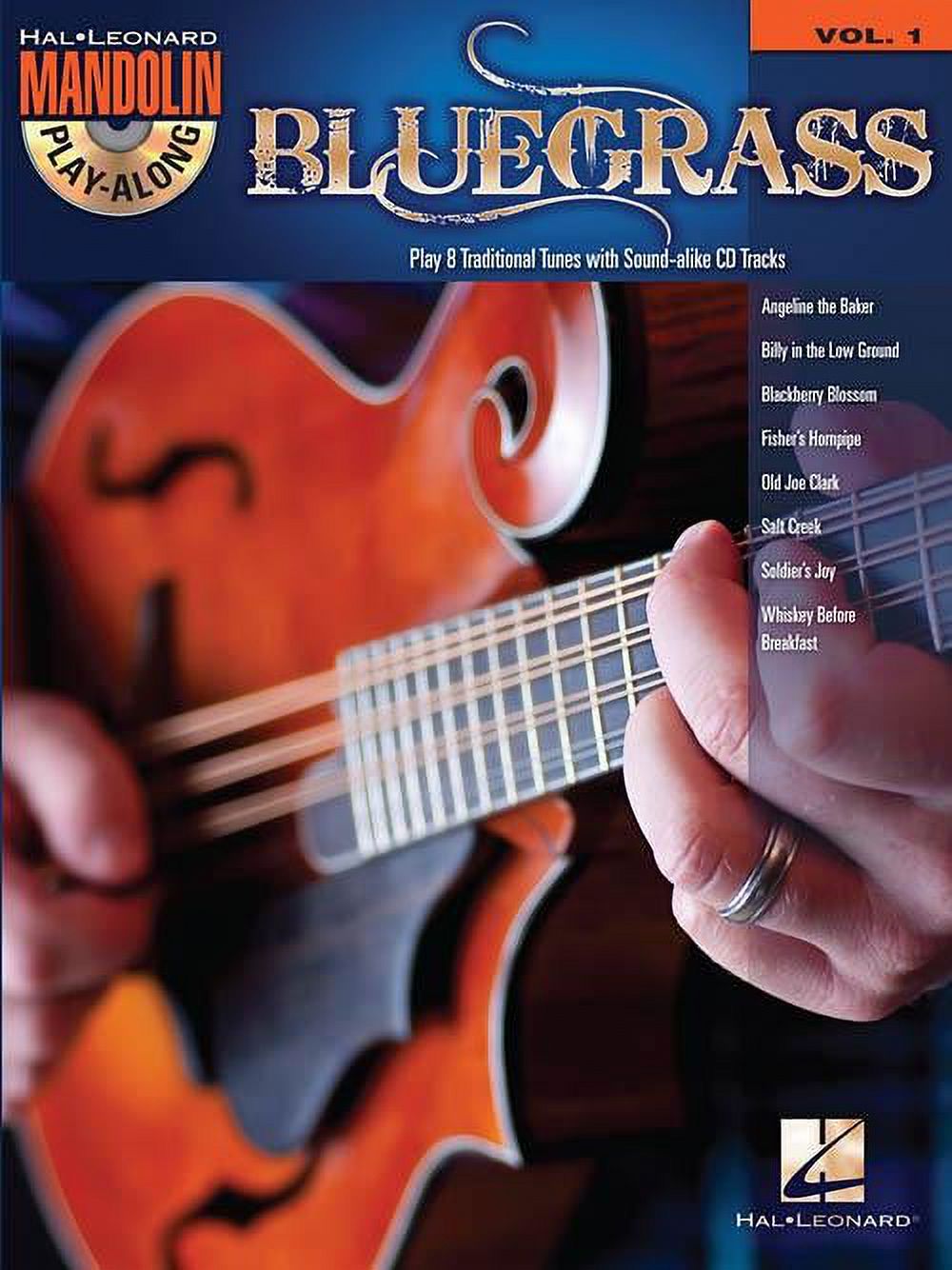 Hal Leonard Bluegrass Mandolin PlayAlong Volume 1 Audio Online TAB
