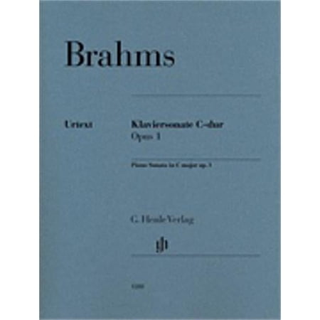 Piano Sonata C Major Op. 1 Henle Music Folios Series Softcover Composed by Johannes Brahms