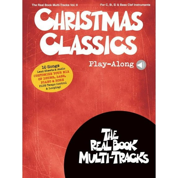Hal Leonard Christmas Classics Play-Along Real Book Multi-Tracks Volume 9 Book/Audio Online