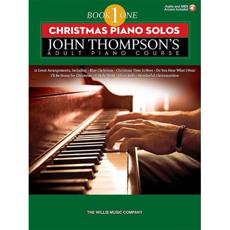 Hal Leonard Christmas Piano Solos-Thompson's Adult Piano Course Book 1-Audio Online