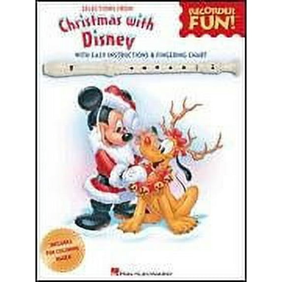 Hal Leonard Christmas with Disney-Selections from Recorder Fun!?