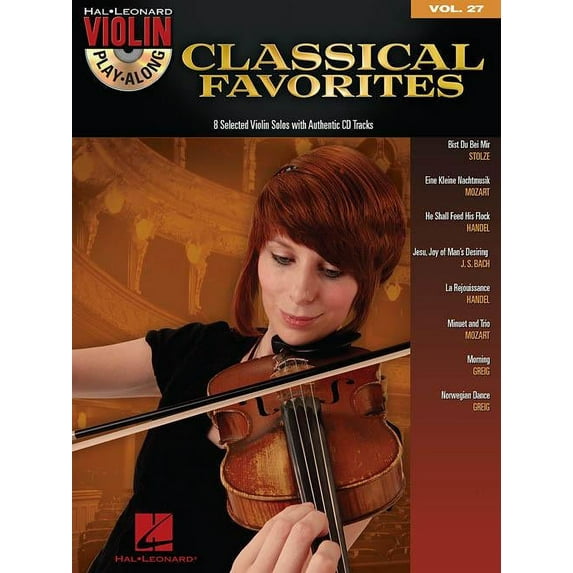 Hal Leonard Classical Favorites Violin Play-Along Volume 27 -Book with CD