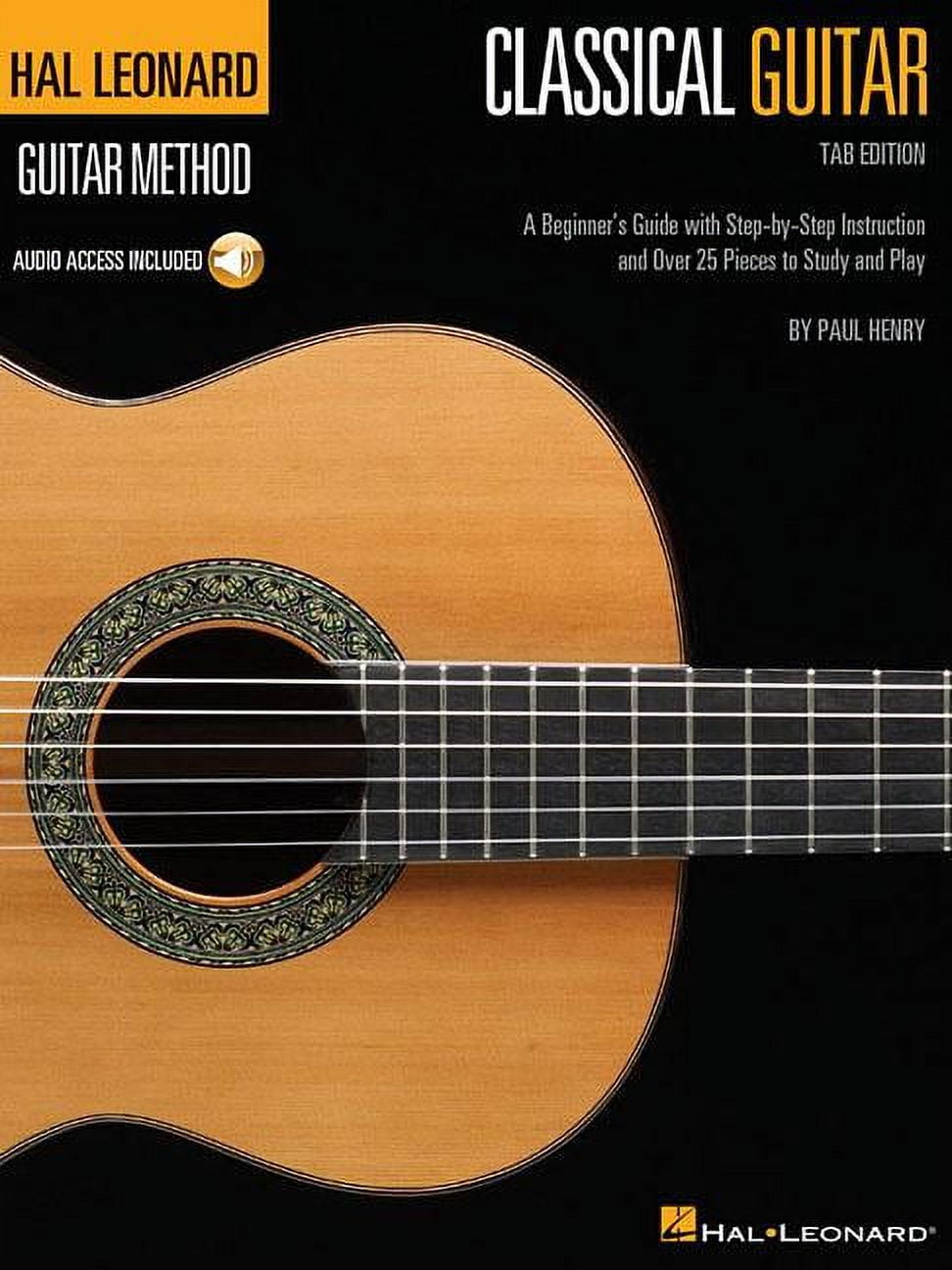 PAUL HENRY Hal Leonard Classical Guitar Method (Tab Edition) Book/Online Audio (Paperback)