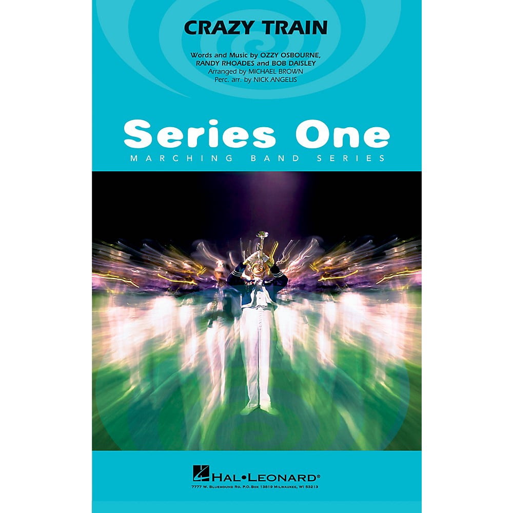 Hal Leonard Crazy Train Marching Band Level 2 by Ozzy Osbourne