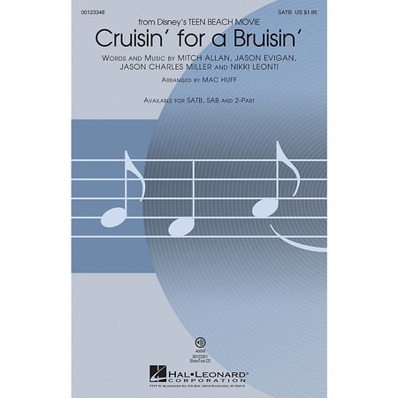 Cruisin' for a Bruisin' (from Disney Teen Beach Movie) ShowTrax CD Arranged by Mac Huff