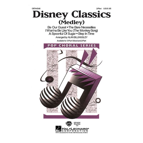 Hal Leonard Disney Classics (Medley) ShowTrax CD