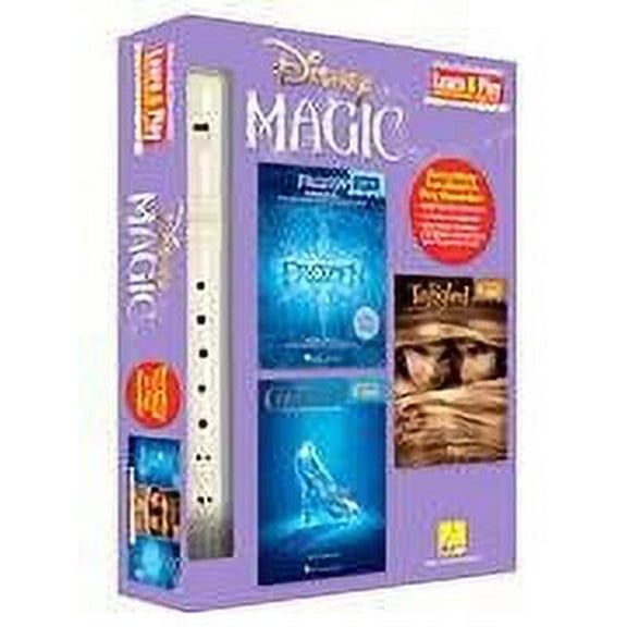 Hal Leonard Disney Magic ? Learn & Play Recorder Pack -3 Songbooks + Recorder