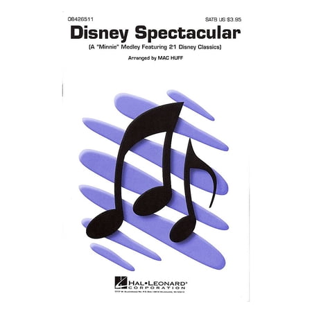 Hal Leonard Disney Spectacular (Medley) ShowTrax CD Arranged by Mac Huff