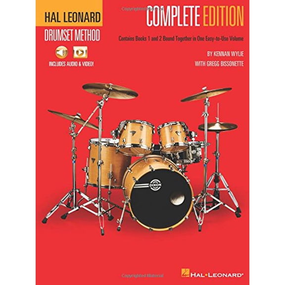 Hal Leonard Drumset Method - Complete Edition (Book/Online Audio)
