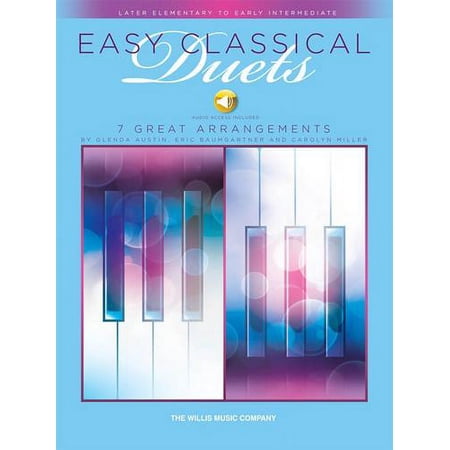 Hal Leonard Easy Classical Duets-Later Elementary to Early Intermediate Level-Audio Online