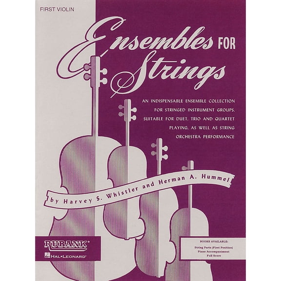 Ensembles For Strings - Piano Accompaniment String Series