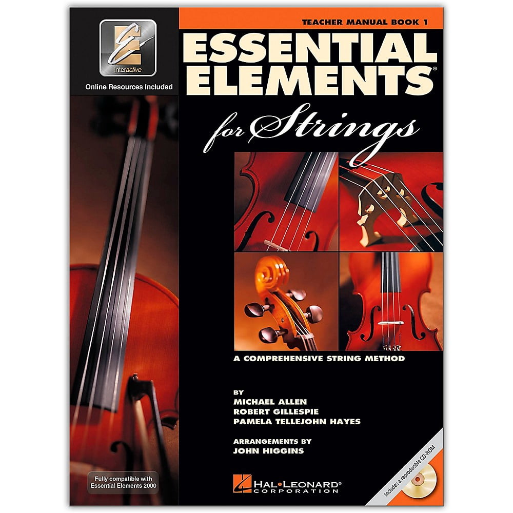 Hal Leonard Essential Elements For Strings Teacher's Manual (Book 1 ...