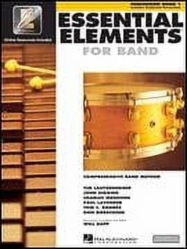 Hal Leonard Essential Elements for Band - Percussion and Keyboard Percussion 1 Book/Online Audio