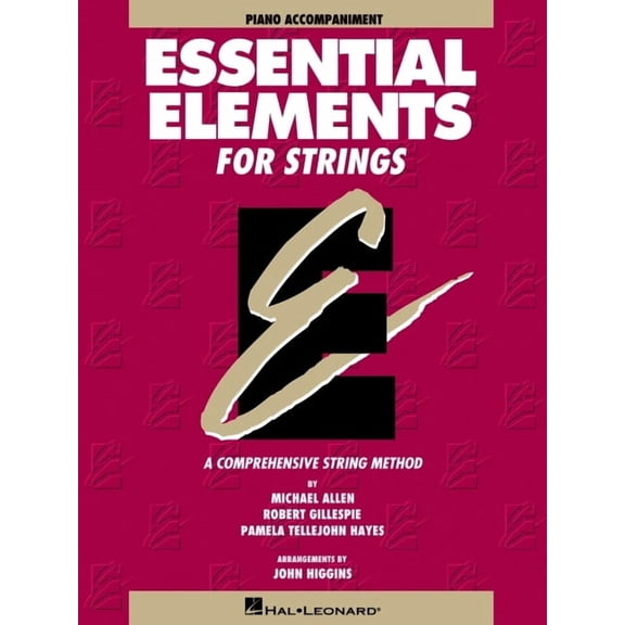 Essential Elements for Strings - Book 1 (Original Series): Piano Accompaniment, (Paperback)