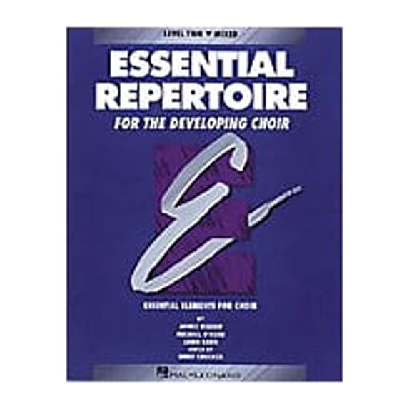 Hal Leonard Essential Repertoire for the Developing Choir Mixed Perf/Acc CDs (2) Composed by Janice Killian