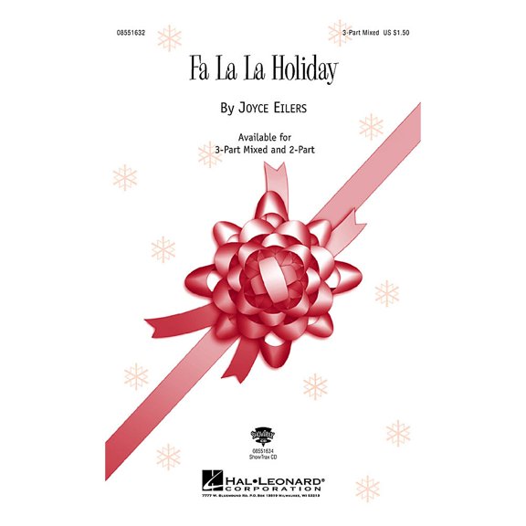 Hal Leonard Fa La La Holiday ShowTrax CD Composed by Joyce Eilers