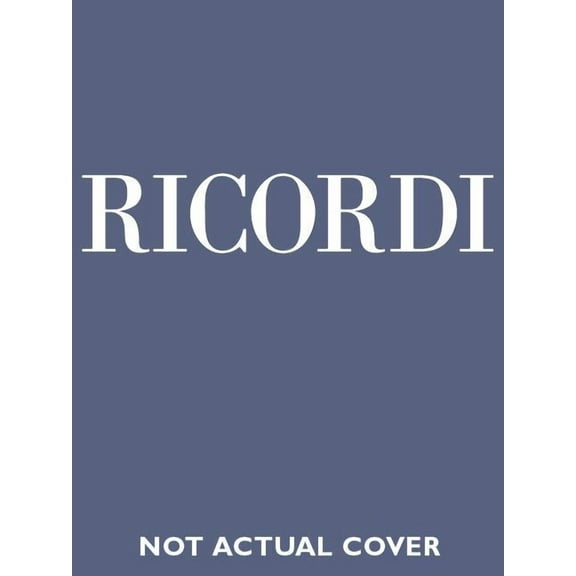 Hal Leonard Falstaff Libretto Italian Opera Series Composed by Giuseppe Verdi