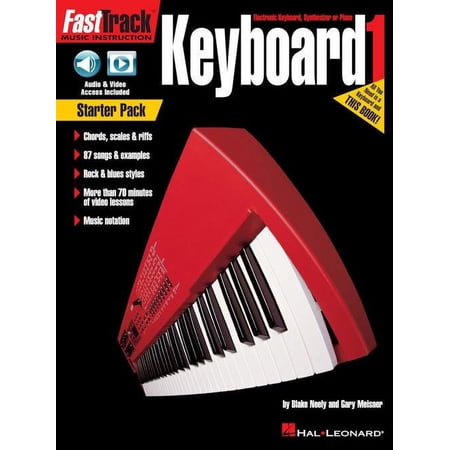 Hal Leonard FastTrack Keyboard Method - Starter Pack Book/Online Audio and Video