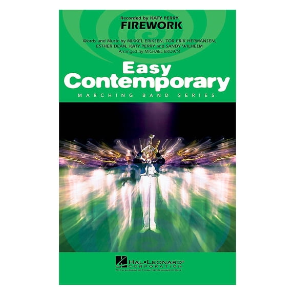Hal Leonard Firework Marching Band Level 2-3 by Katy Perry Arranged by Michael Brown