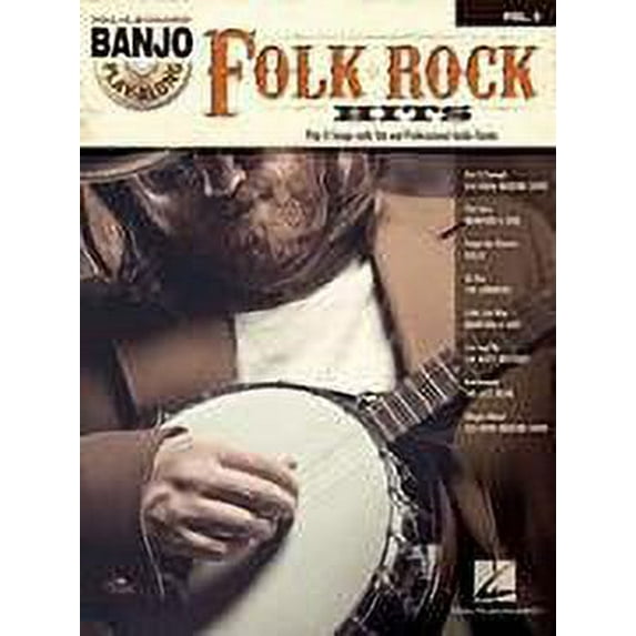 Hal Leonard Folk/Rock Hits Banjo Play-Along Volume 3 Book/CD
