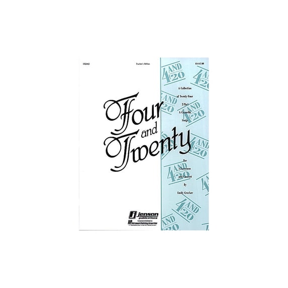 Hal Leonard Four and Twenty Singer 5 Pak Composed by Emily Crocker