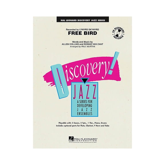 Free Bird Jazz Band Level 1-2 by Lynyrd Skynyrd Arranged by Paul Murtha
