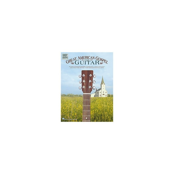 Hal Leonard Great American Gospel for Easy Guitar Book