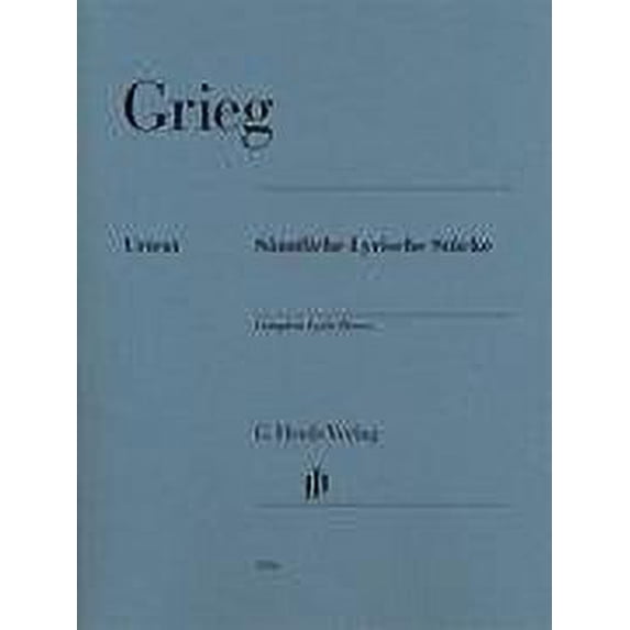 Hal Leonard Grieg -Complete Lyric Pieces-for Piano